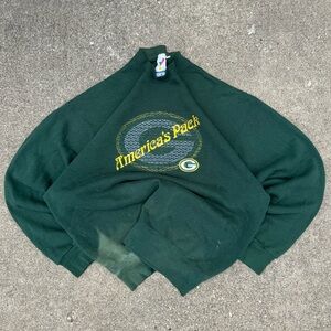 Vintage Green Bay Packers Crewneck Sweater